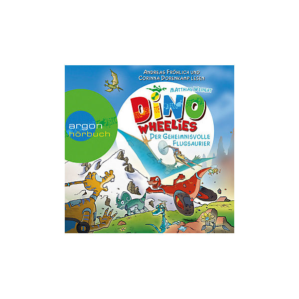Dino Wheelies: Der geheimnisvolle Flugsaurier, 1 Audio-CD