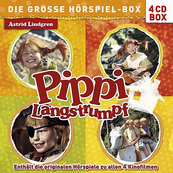 CD Pippi Langstrumpf- Die große Hörspiel zu allen 4 Kinofilmen
