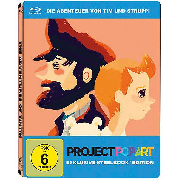 BLU-RAY Die Abenteuer von Tim und Struppi - Das Geheimnis (Steelbook)