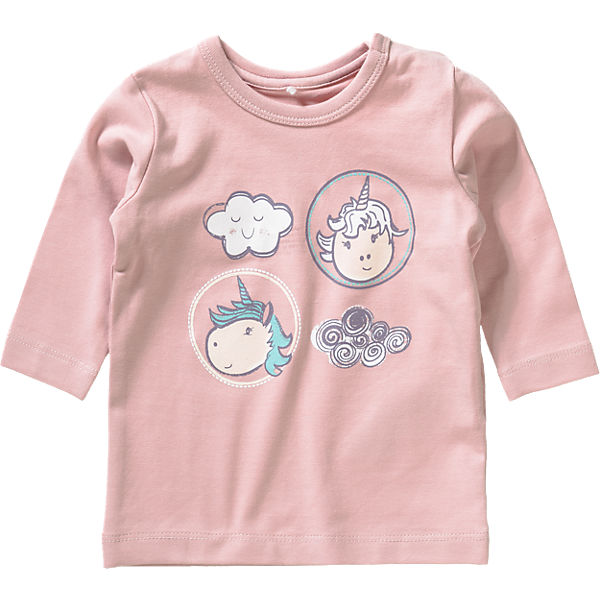 Baby Langarmshirt für Mädchen, Organic Cotton