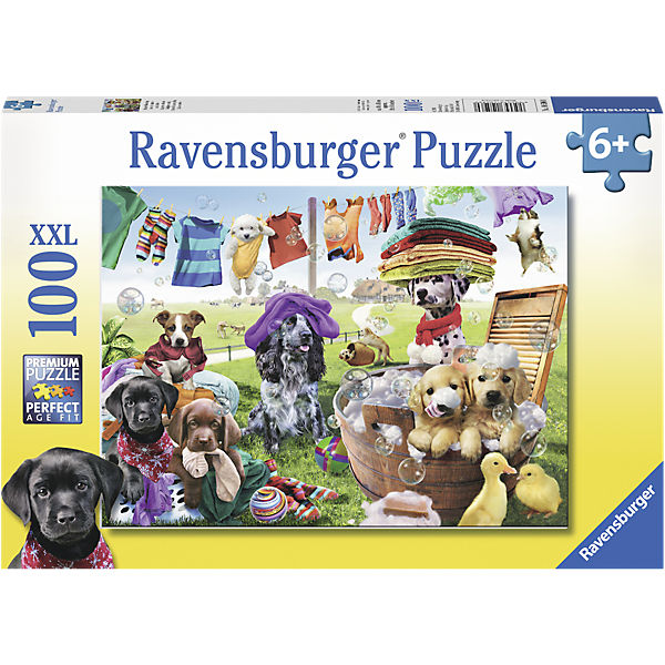 Puzzle Bunter Waschtag 100 Teile
