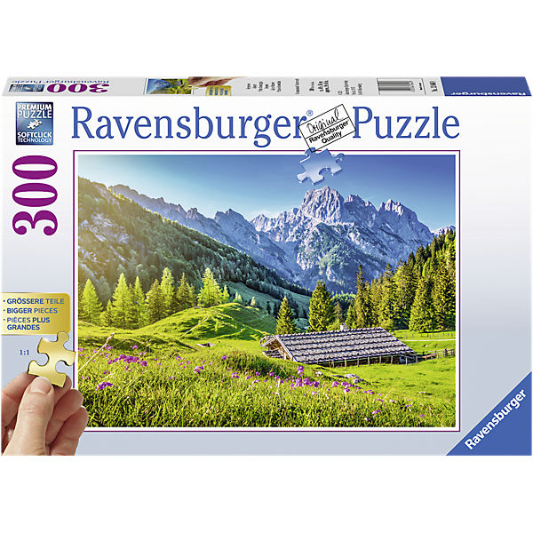 Puzzle Bergwiese, 300 Teile