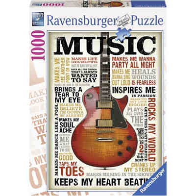 Puzzle Leidenschaft zur Musik 1000 Teile