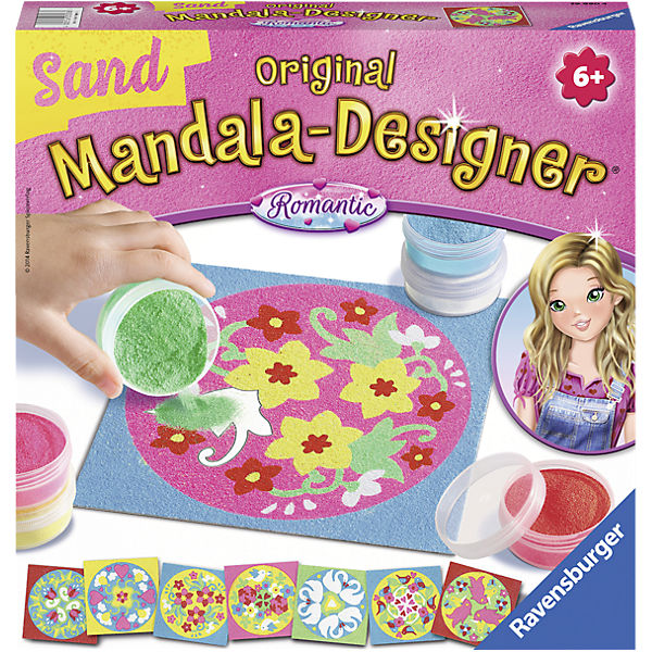 Mandala-Designer Sand Romantic