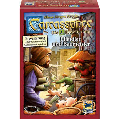 2. Erweiterung für Carcassonne - Händler und Baumeister, neue Edition