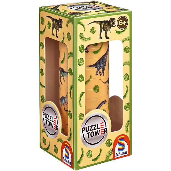 Puzzle Tower, Dinosaurier - 10 Teile