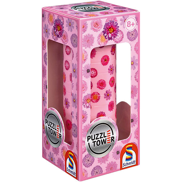 Puzzle Tower, Blumen - 10 Teile