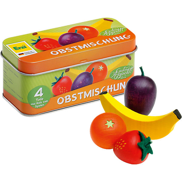 Spiellebensmittel Obstmischung in der Dose