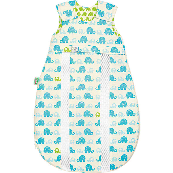 Schlafsack Jersey prima klima, Funny Fant, aqua