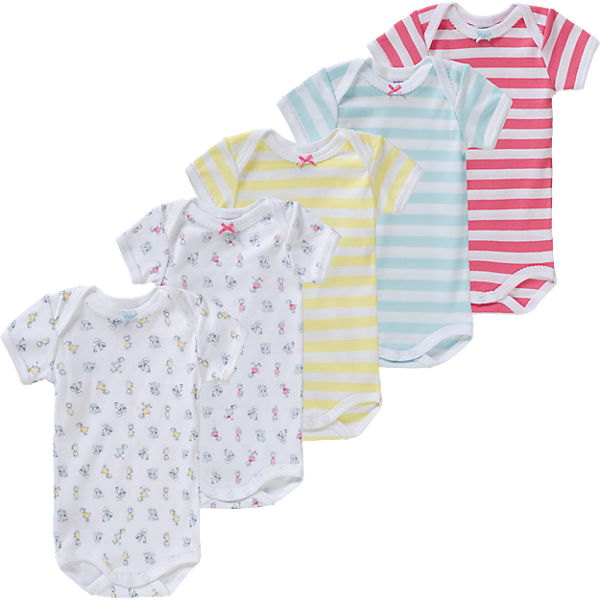 Baby Bodys 5er-Pack für Mädchen
