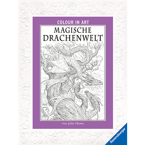 Colour in Art: Magische Drachenwelt