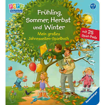 Frühling, Sommer, Herbst und Winter - Mein großes Jahreszeiten-Spielbuch
