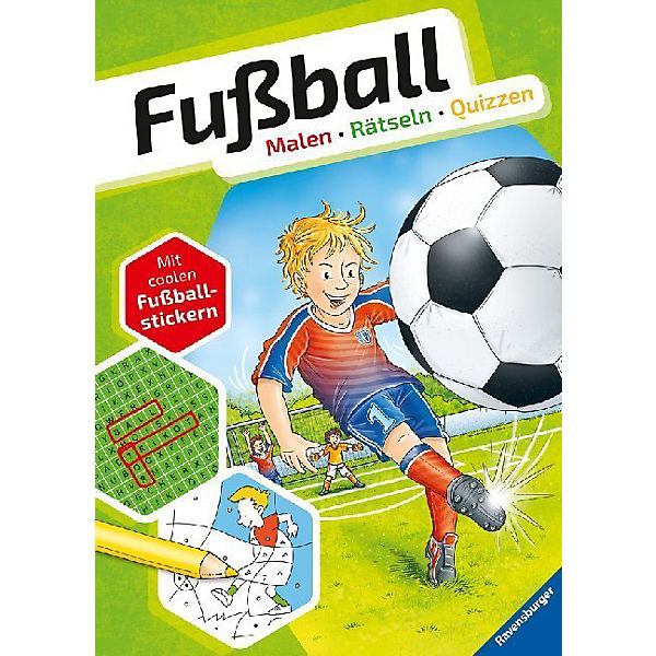 Fußball! Malen - Rätseln - Quizzen