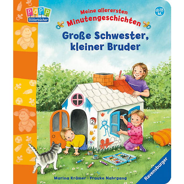 Meine allerersten Minutengeschichten: Große Schwester, kleiner Bruder