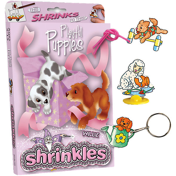 Willie Kreativset Schrumpffolie Playfull Puppie