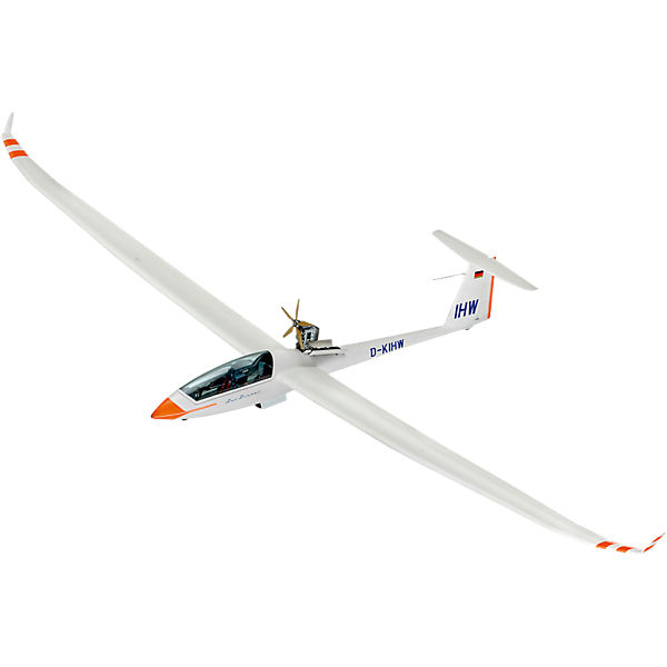 Revell Modelbausatz Glider Duo Discus & Engine Segelflugzeug
