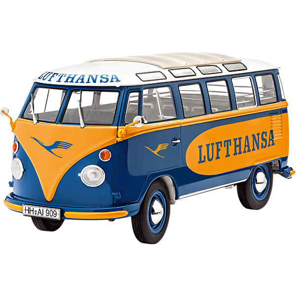 Revell Modelbausatz VW T1 Samba Bus "Lufthansa"