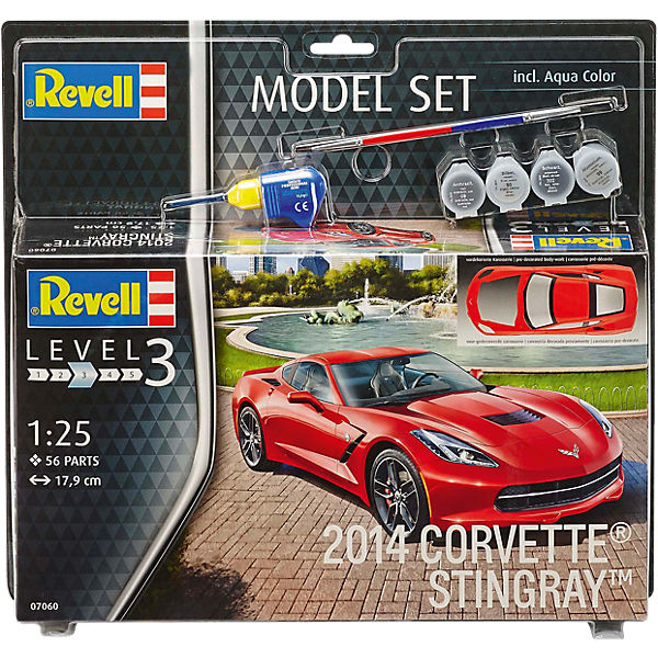 Revell Modelbausatz Model Set 2014 Corvette Stingray