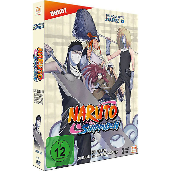 DVD Naruto Shippuden - Die Sieben Shinobi-Schwertkämpf - Staffel 13