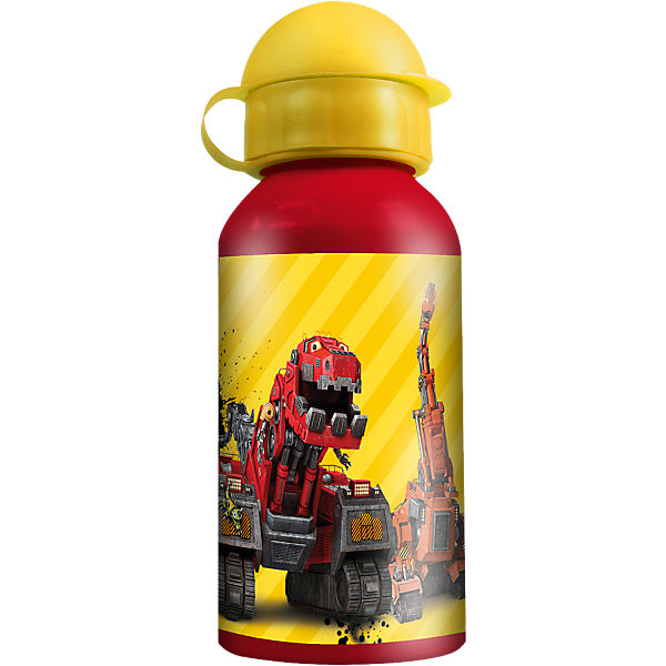 Alu-Trinkflasche Dinotrux, 400 ml