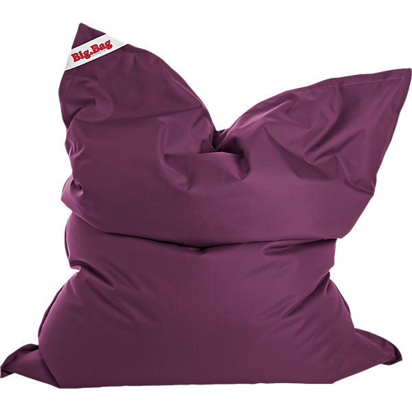 Sitzsack BigBag BRAVA, 130 x 170 cm, aubergine