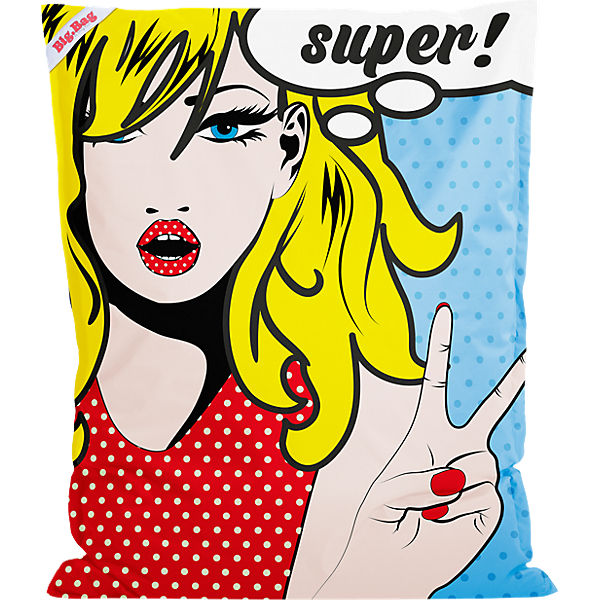 Sitzsack BigBag POP ART, 130 x 170 cm