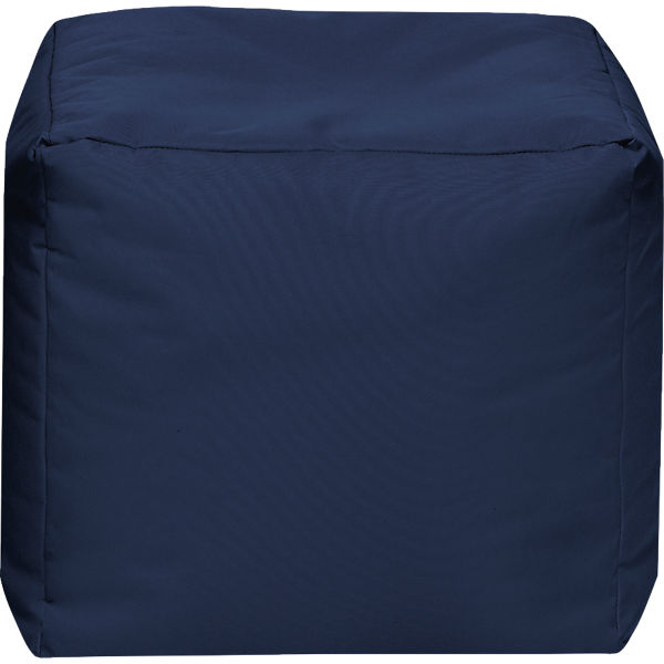 Sitzhocker CUBE SCUBA, 40 x 40 cm, jeansblau