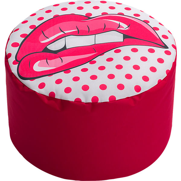 Sitzhocker DotCom, 50 x 30 cm, LIPS