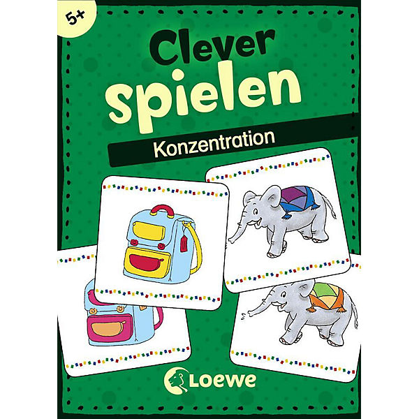 Clever spielen: Konzentration, (Kartenspiel)