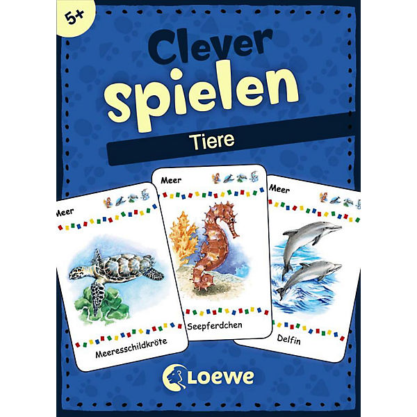 Clever spielen: Tiere, (Kartenspiel)