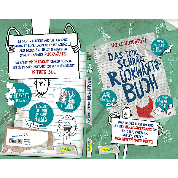 Das total schräge Rückwärtsbuch