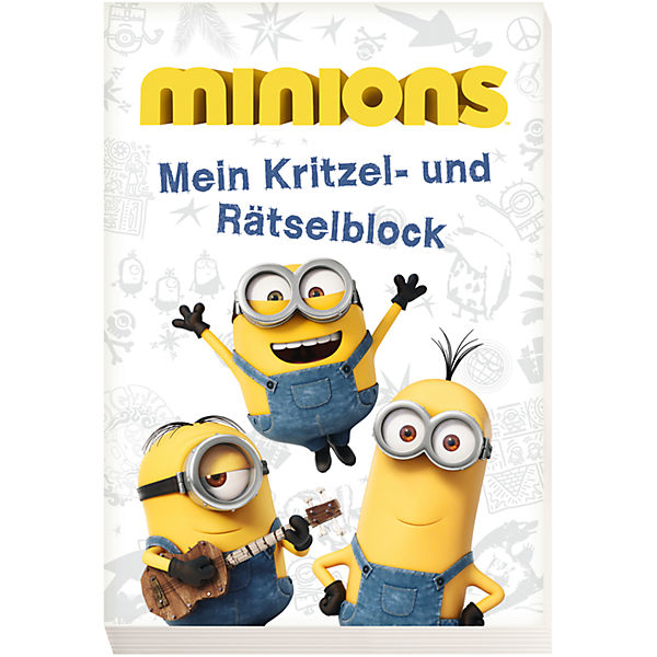 Minions: Mein Kritzel- und Rätselblock