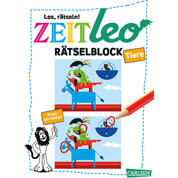ZEIT LEO Rätselblock Tiere