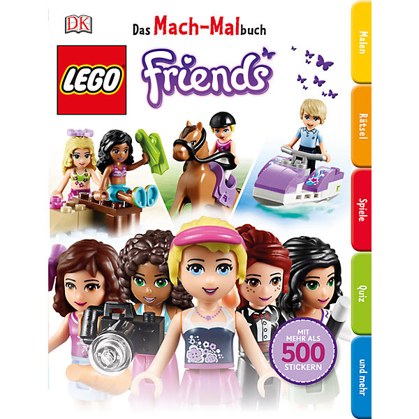 Das Mach-Malbuch: LEGO Friends