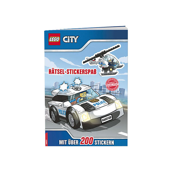 LEGO City - Rätsel-Stickerspaß mit über 200 Stickern