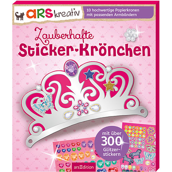 arsKreativ: Zauberhafte Sticker-Krönchen