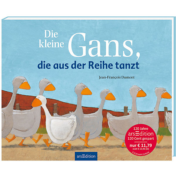 Die kleine Gans, die aus der Reihe tanzt