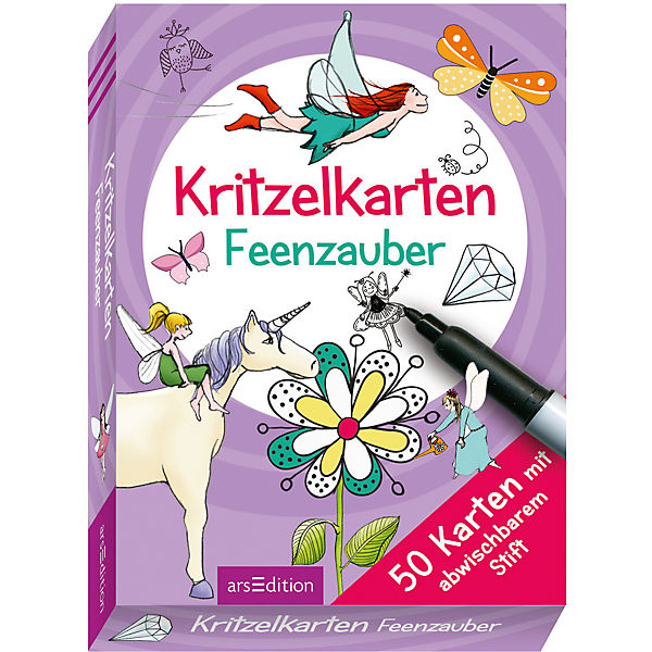 Kritzelkarten Feenzauber
