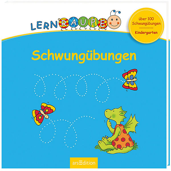 Lernraupe: Schwungübungen