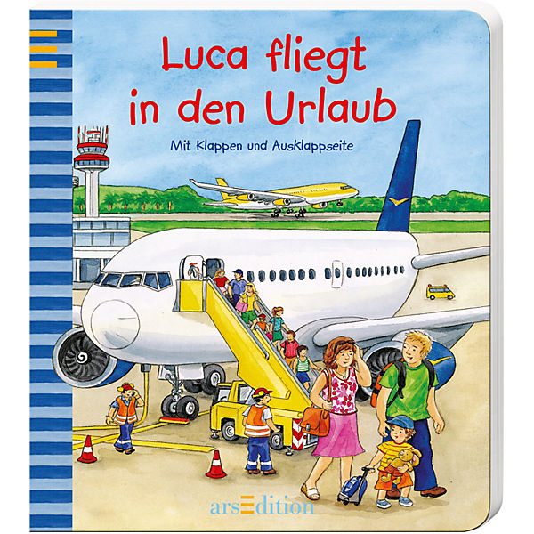 Luca fliegt in den Urlaub