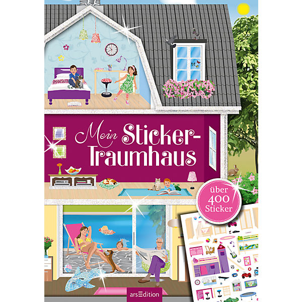 Mein Stickerbuch - Mein Sticker-Traumhaus