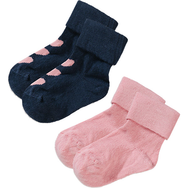Baby Erstlingssöckchen Doppelpack für Mädchen