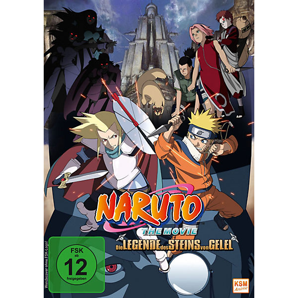 DVD Naruto - Der Film 2 - Die Legende des Steins von Gelel