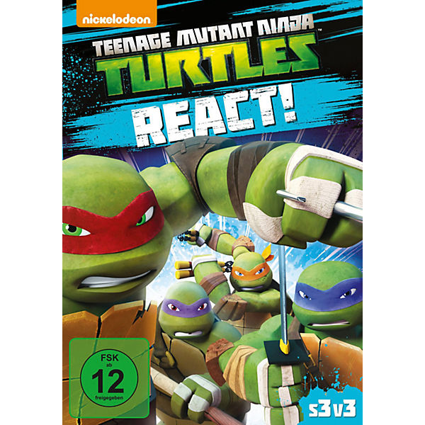 DVD Teenage Mutant Ninja Turtles: React - Staffel 3.3