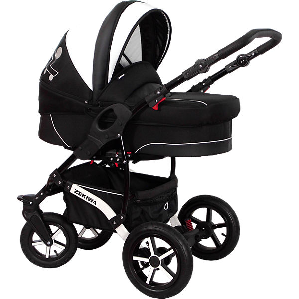 Kombi Kinderwagen Prestige ZZ, black/white, 2016