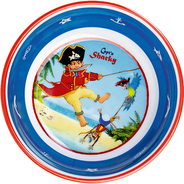 Melamin-Schale Capt`n Sharky