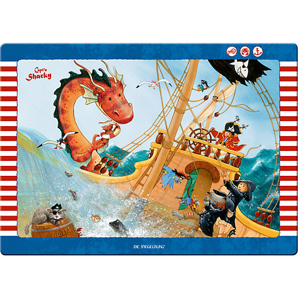 Schreibtischauflage Capt'n Sharky