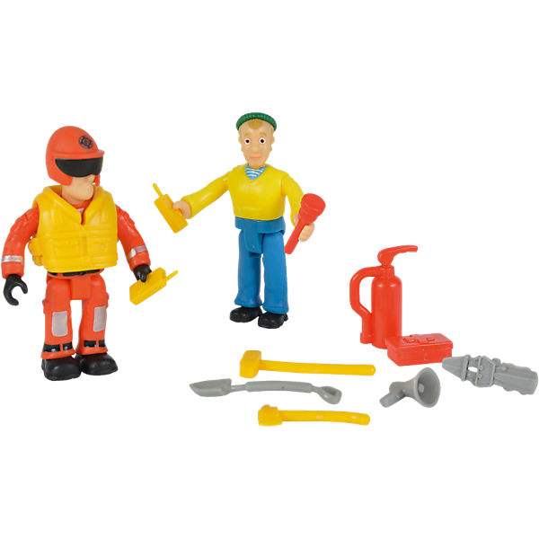 Feuerwehrmann Sam - Figuren Doppelpack Charlie + Sam