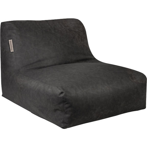 Sitzsack CHAIR, Kunstleder anthrazit