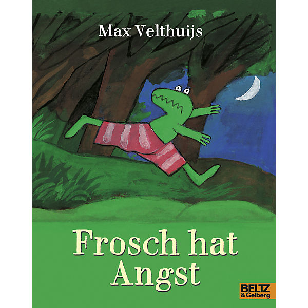 Frosch hat Angst
